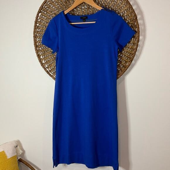 Talbots Womens xsmall Short sleeve Sheath Dress crew Neck Knee Length - Picture 1 of 4